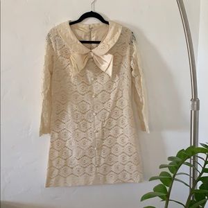 Vintage Lace mod dress